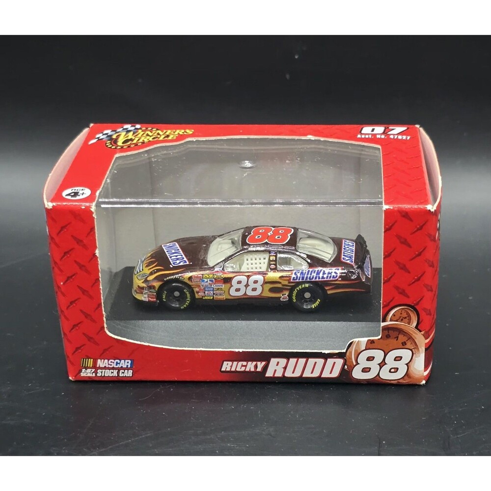 Winner Circle 1:87 #88 Nascar Diecast Snickers Ricky Rudd